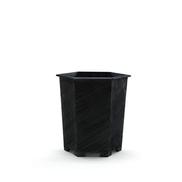 Hexagon växtkärl - Svart, no.1 - Byarums bruk