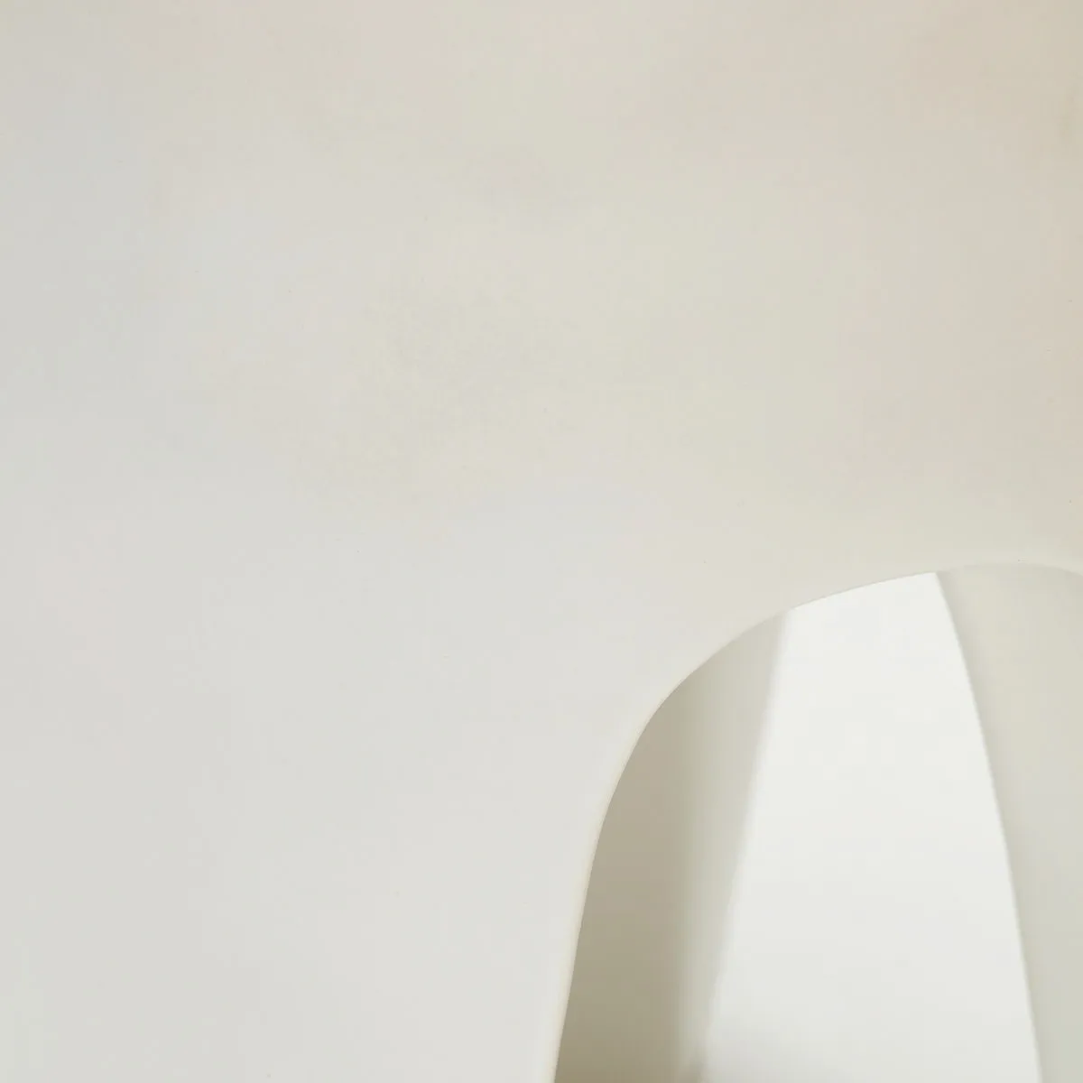 Besshoei sidobord Ø35 cm, Snow byNORD