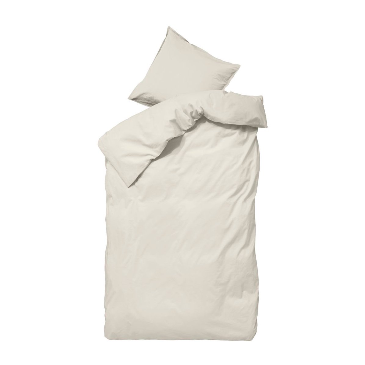 byNORD Ingrid bäddset 150x210 cm Shell | Skandinavisk Design | Bäddset | Beige