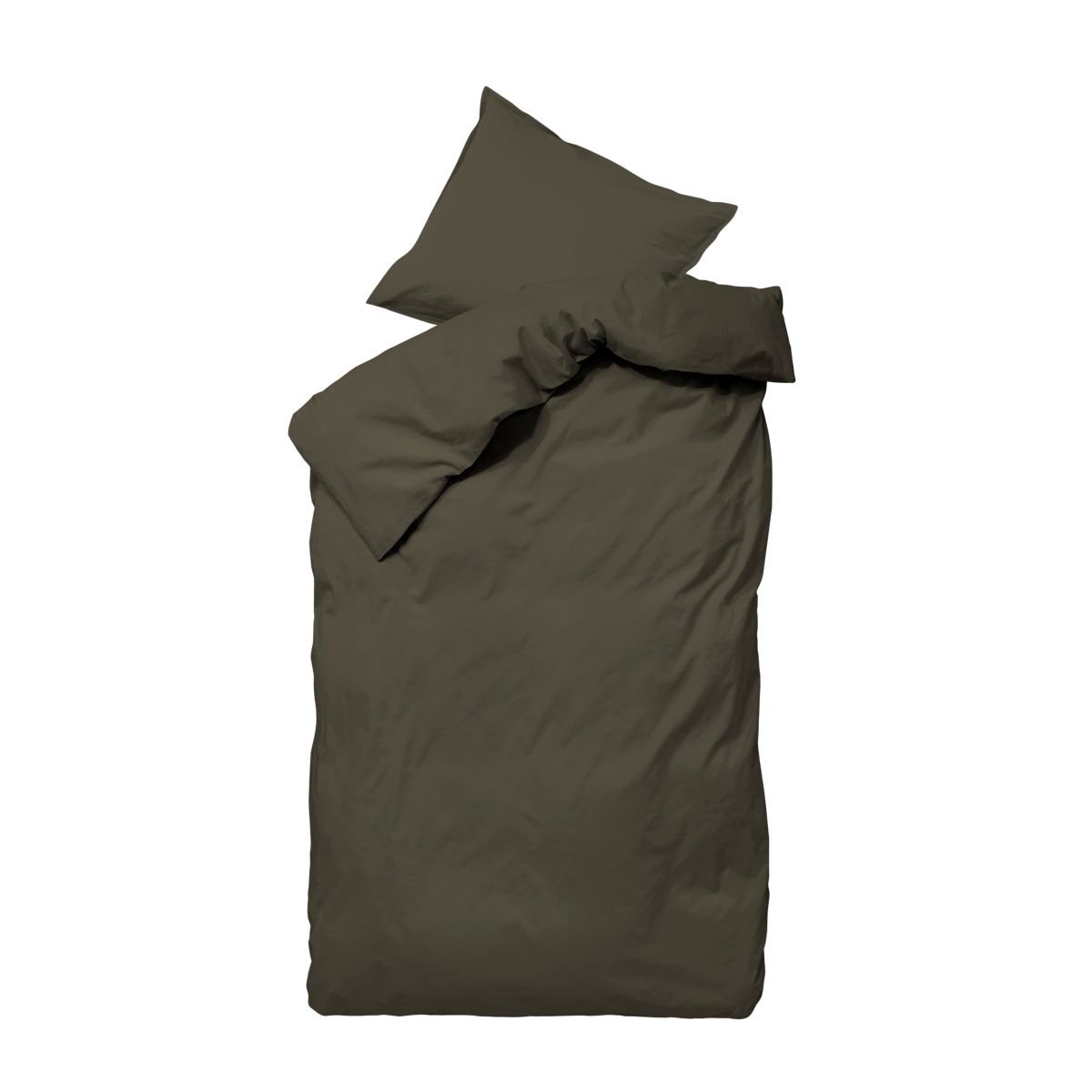 byNORD Sängkläder Ingrid 220x140 cm Bark | Skandinavisk Design | Påslakan |