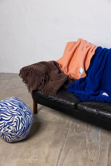 Anima kudde Ø35 cm - Zebra-blå - Byon