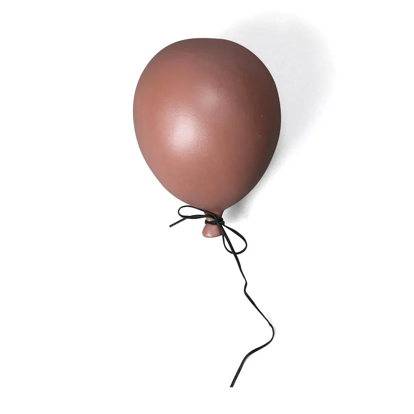 Balloon dekoration 17 cm, Dusty red Byon