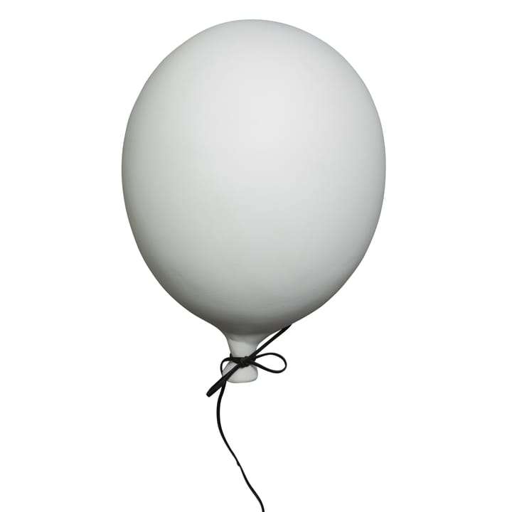 Balloon dekoration 23 cm - Vit - Byon