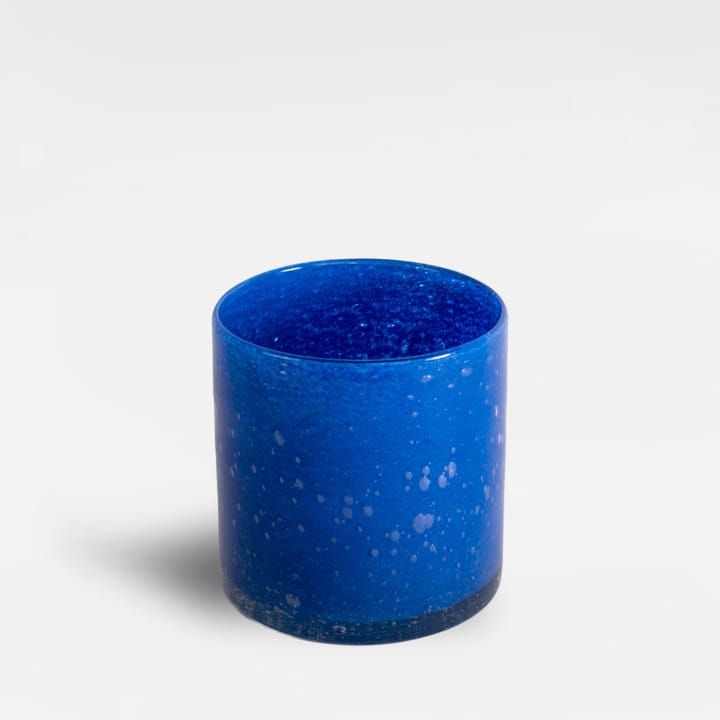Calore ljuslykta M Ø15 cm, Blå Byon