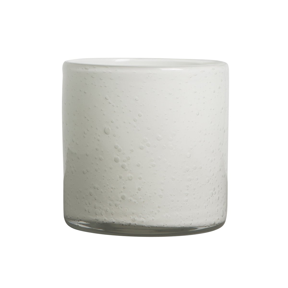 Byon Calore ljuslykta-vas M 15 cm White | Skandinavisk Design | Vaser | Vit