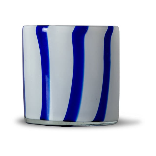 Byon Calore ljuslykta XS 10 cm Blue-white | Skandinavisk Design | Ljuslyktor & Ljusfat | Blå