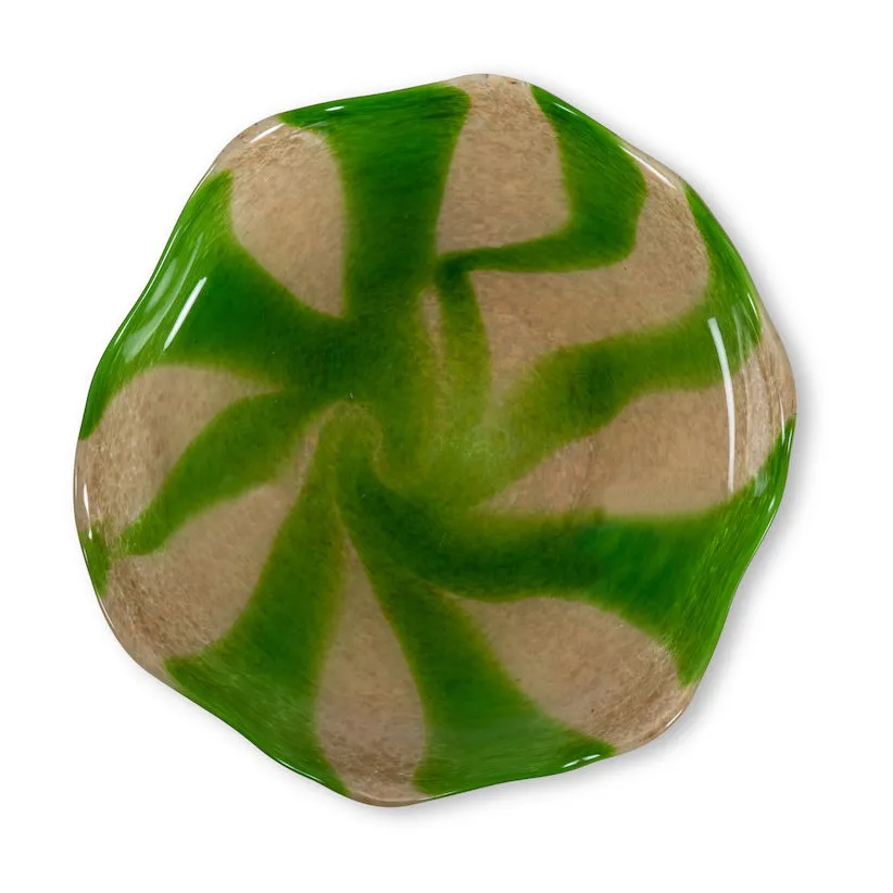 Byon Curve fat green-beige M Ø27 cm