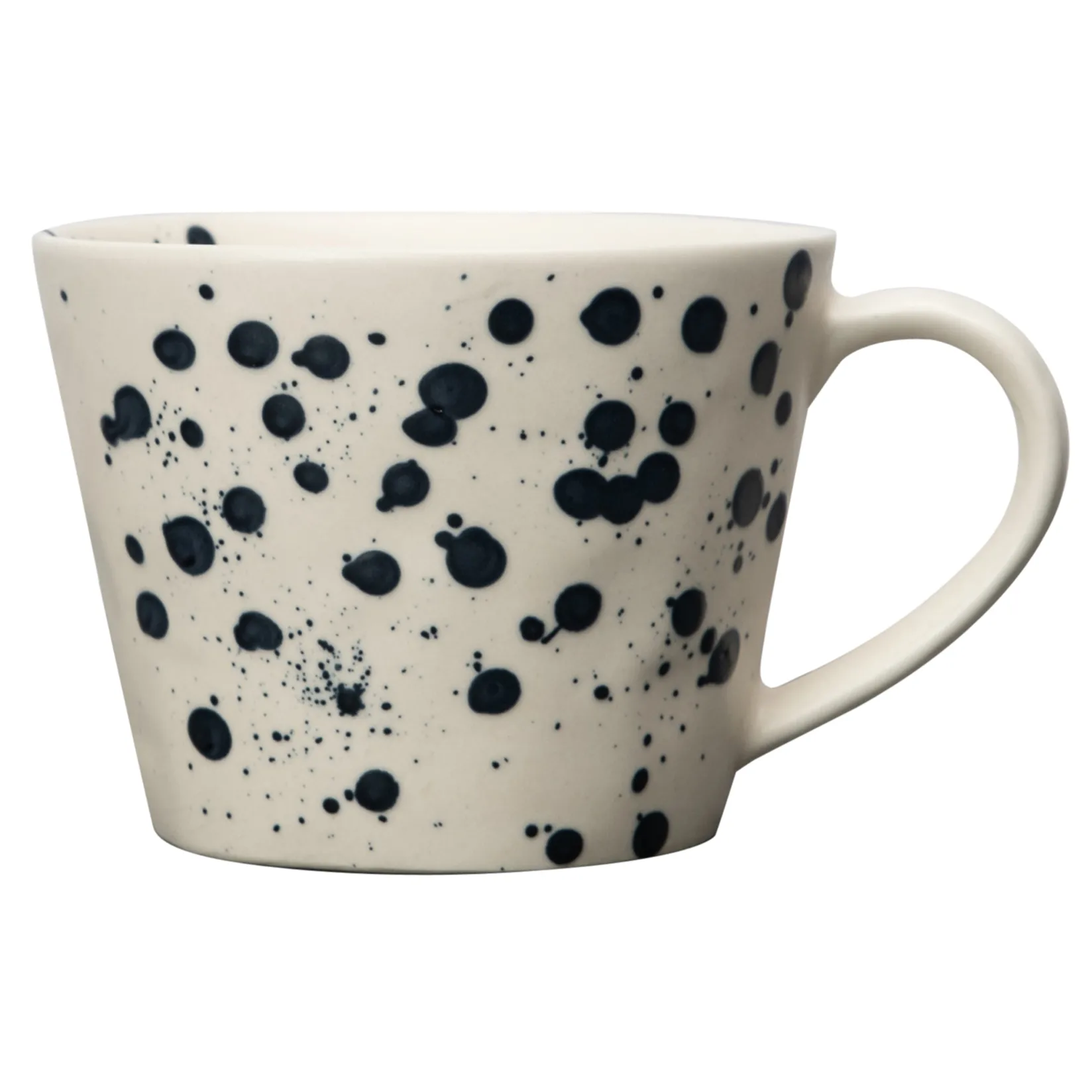 Dottie mugg, Svart-vit Byon