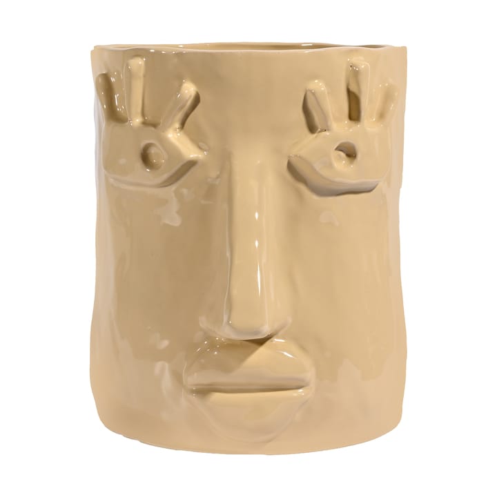 Facy kruka L 24x19x22 cm - Beige - Byon