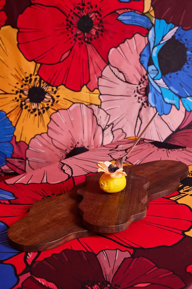 Flowy skärbräda 20x40 cm, Akacia Byon