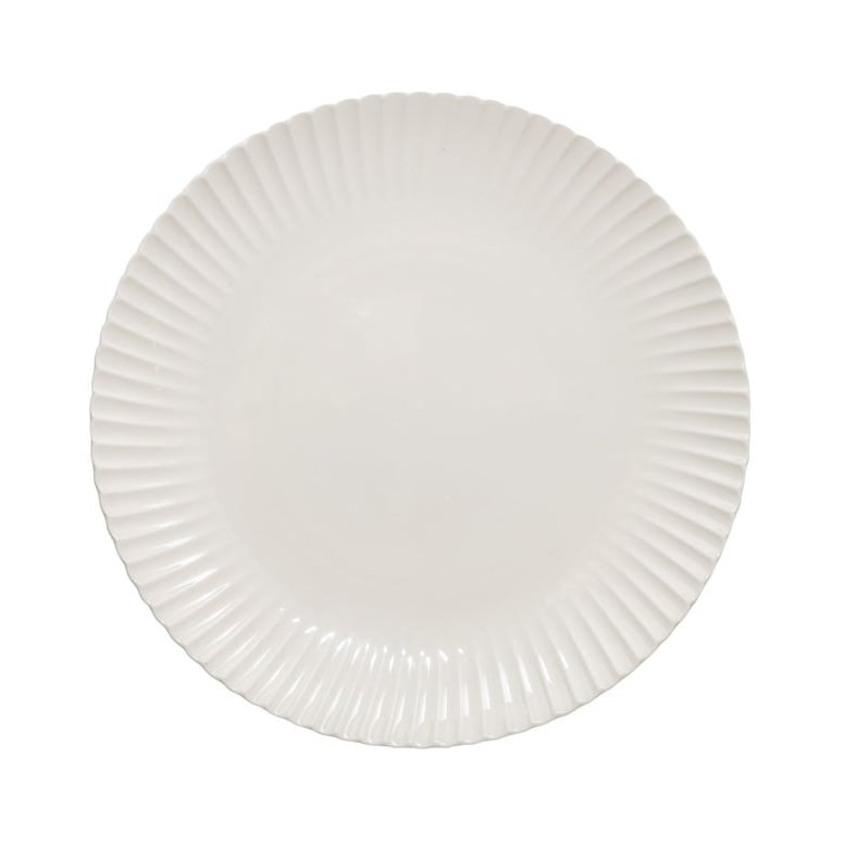 Byon Frances assiett 21 cm Vit | Skandinavisk Design | Assietter | Vit