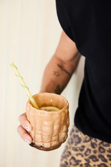 Laranne ljuslykta Ø10 cm - Persika - Byon