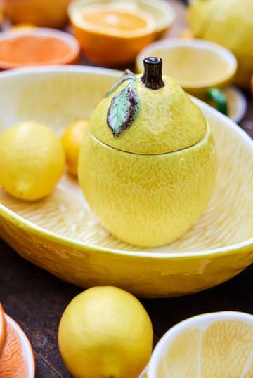 Lemon skål med lock - Ø11x14,5 cm - Byon