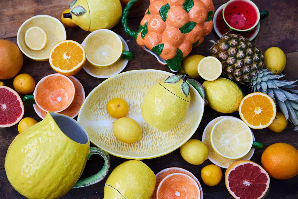 Lemon skål med lock, Ø11x14,5 cm Byon