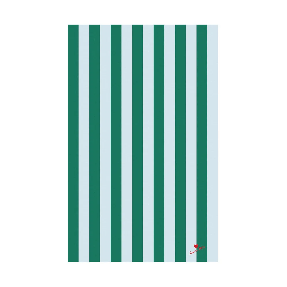 Byon Love duk 150x280 cm Grön-ljusblå