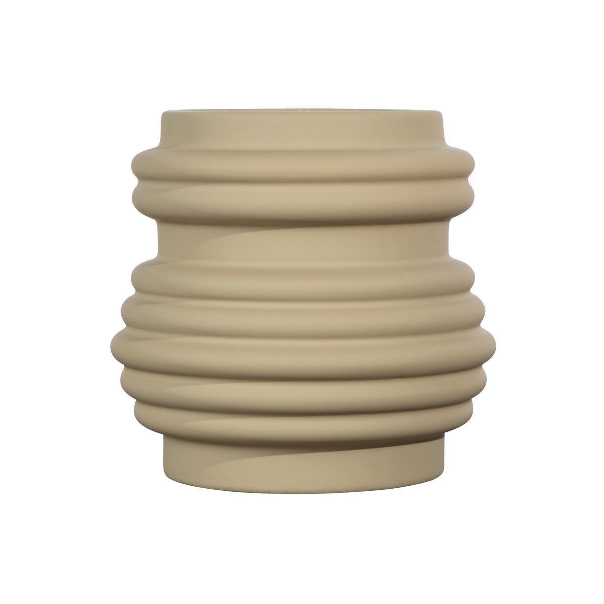 Byon Mila vas 15 cm Beige | Skandinavisk Design | Vaser | Beige