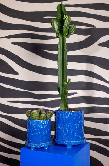 Muddy kruka L Ø23 cm - Blå - Byon