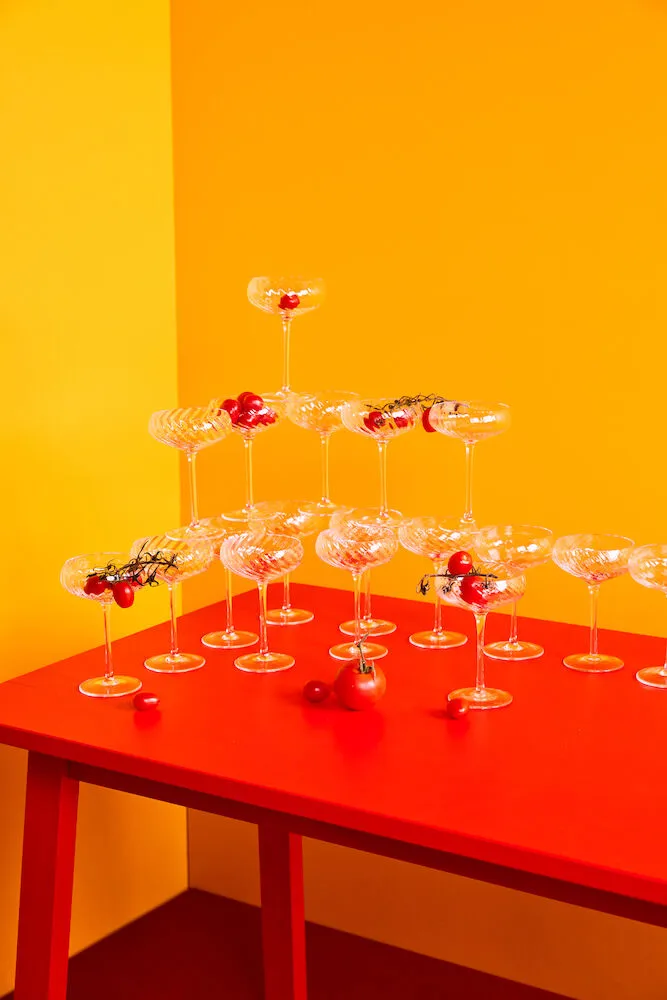 Opacity champagnekupa 30 cl 4-pack, Klar Byon