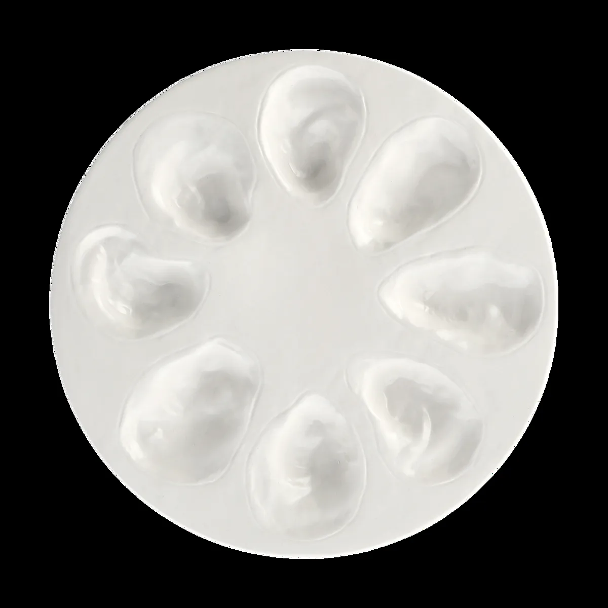 Byon Oyster tallrik Ø27 cm Vit