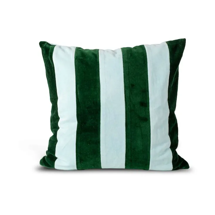 Byon Pathi kudde M 45x45 cm Grön-ljusblå