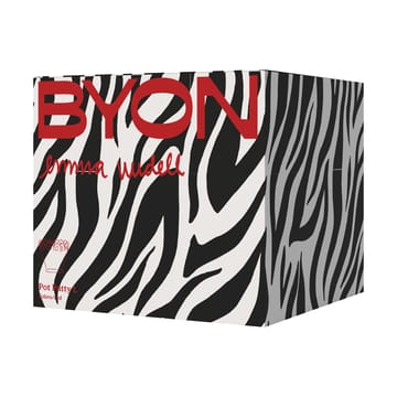 Patty kruka L Ø30 cm - Zebra-röd - Byon