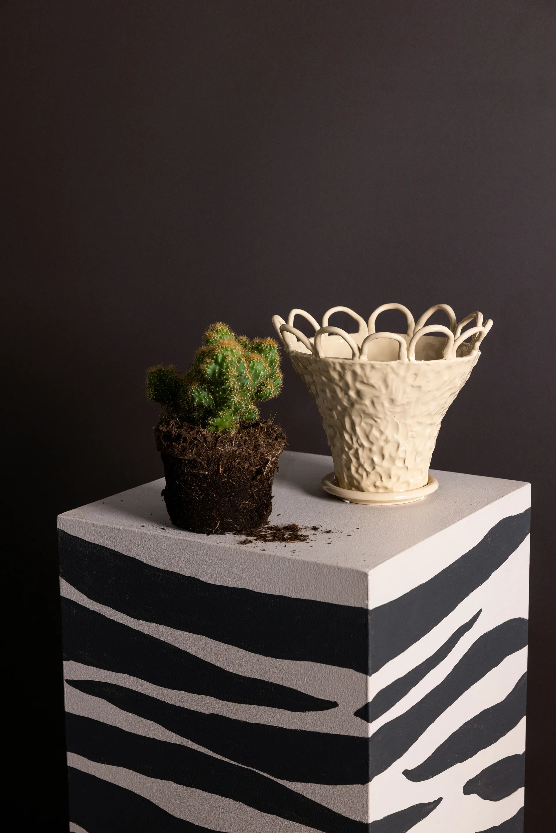 Patty kruka S Ø25 cm, Beige Byon