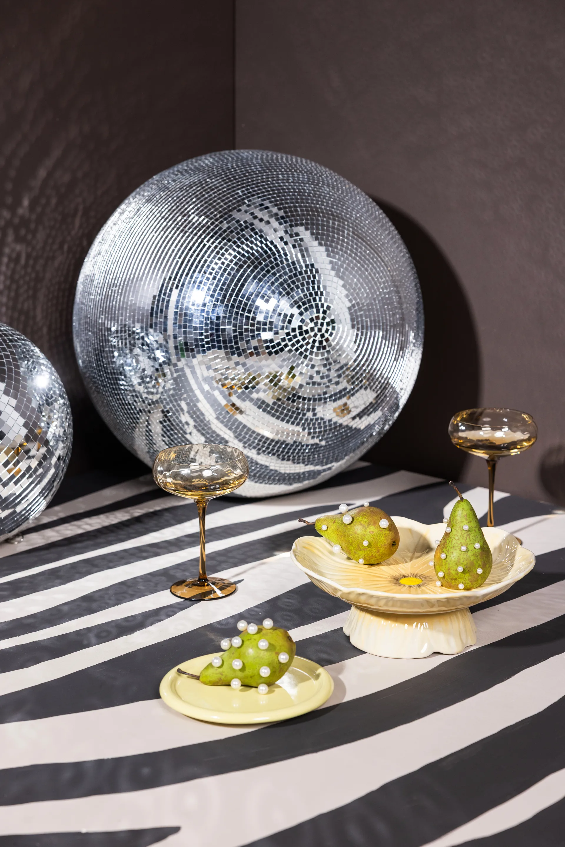 Poppy kakfat Ø26 cm, Beige Byon