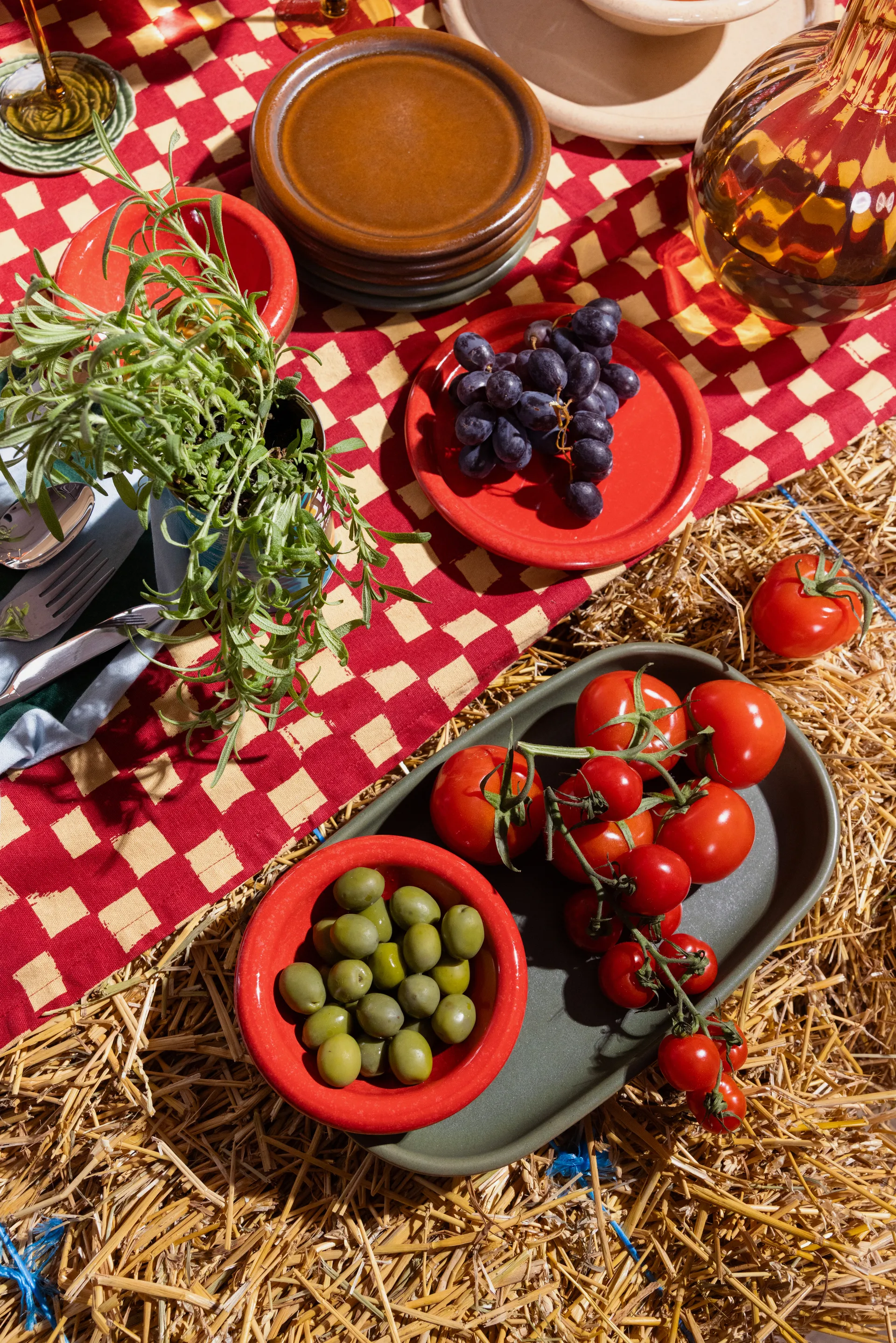 Porto assiett liten Ø17 cm, Brun Byon