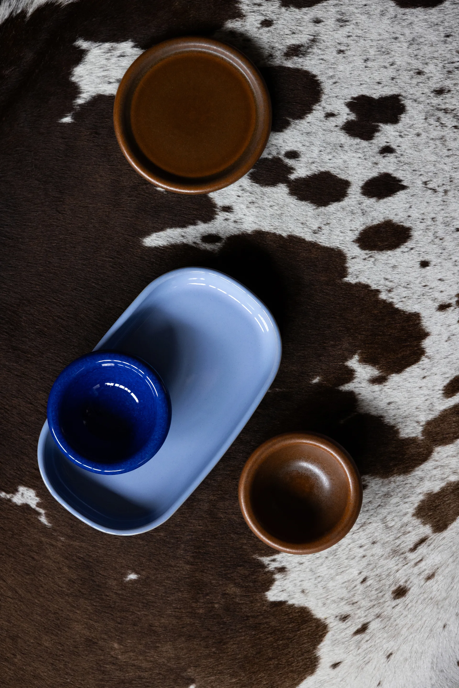 Porto serveringsfat 18x30 cm, Ljusblå Byon