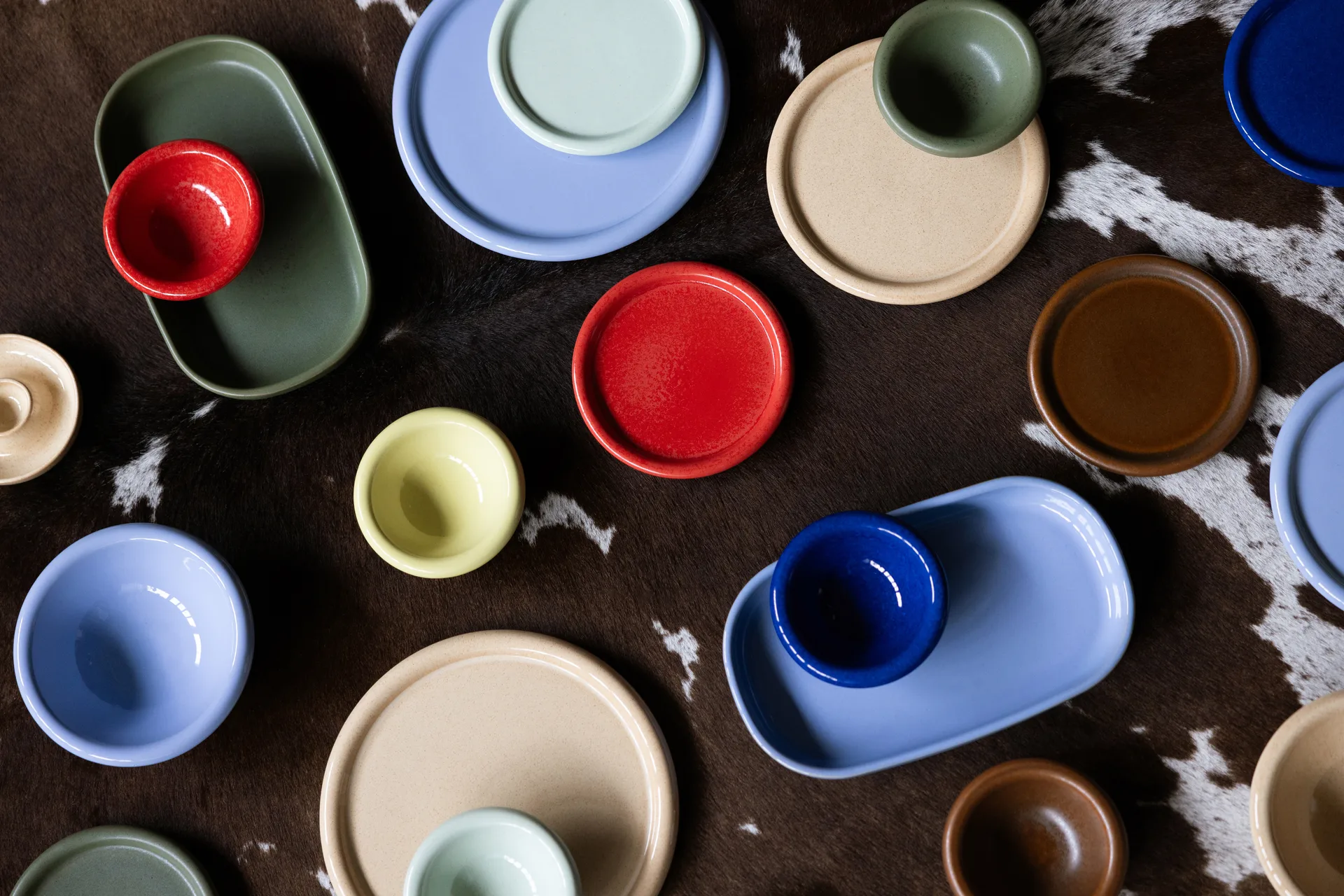 Porto serveringsfat 18x30 cm, Ljusblå Byon