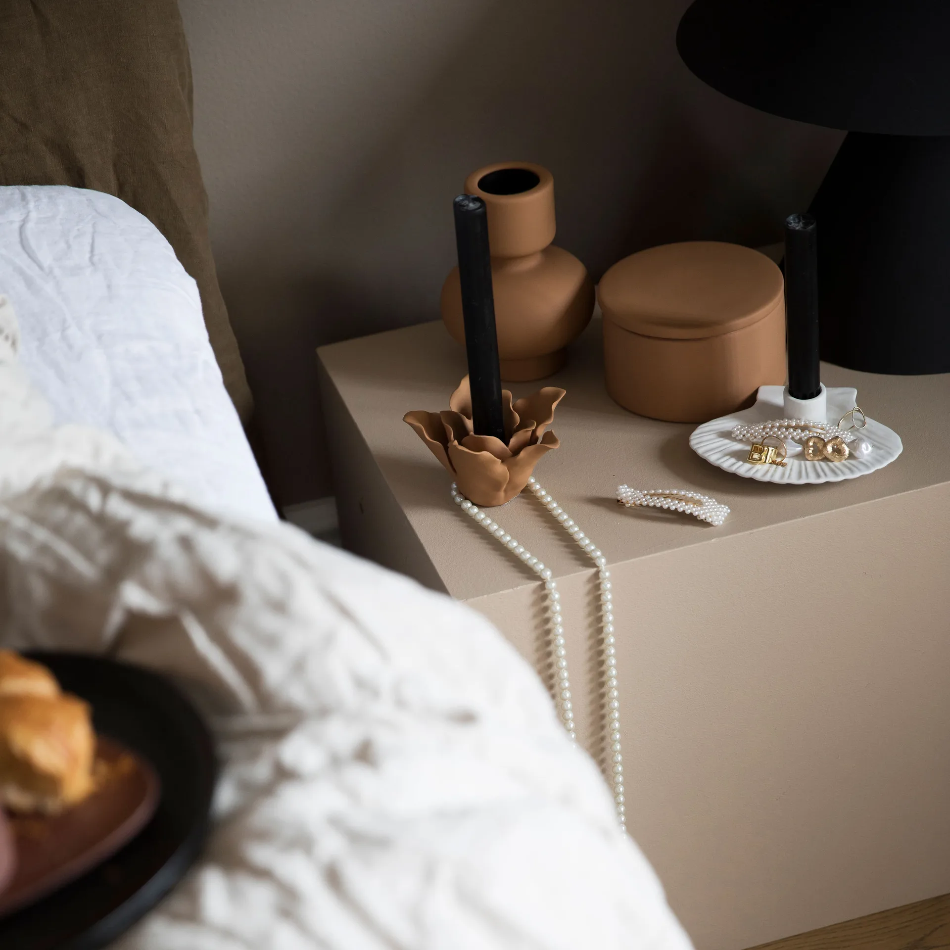 Sienna ljusstake 16 cm, Terracotta (brun) Byon