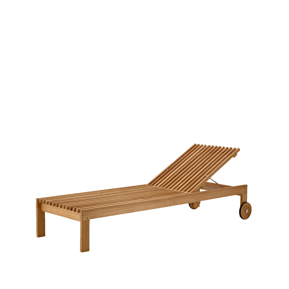 Cane-line Amaze solsäng Teak | Skandinavisk Design | Solsängar & solstolar | Brun