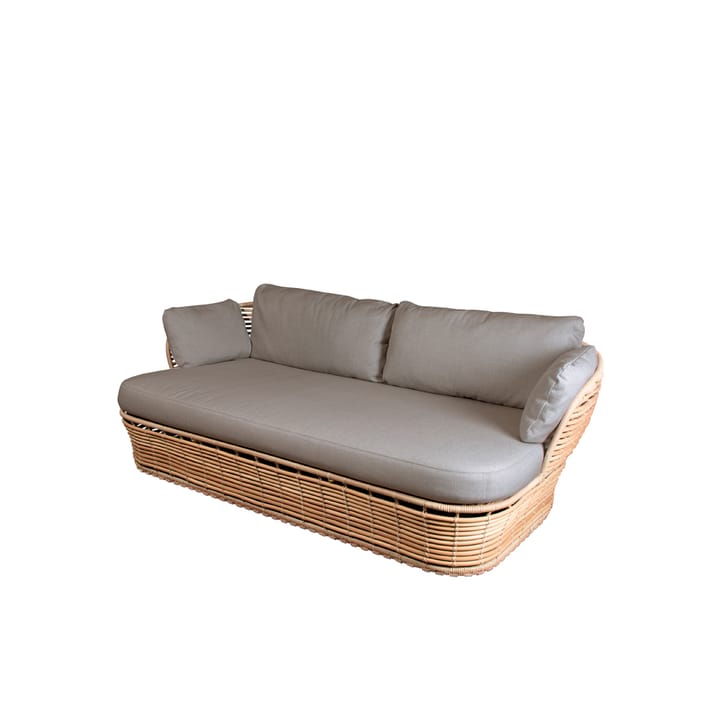 Basket Soffa 2-sits - natural, taupe dynor - Cane-line