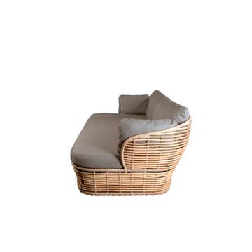 Basket Soffa 2-sits - Natural, taupe dynor - Cane-line