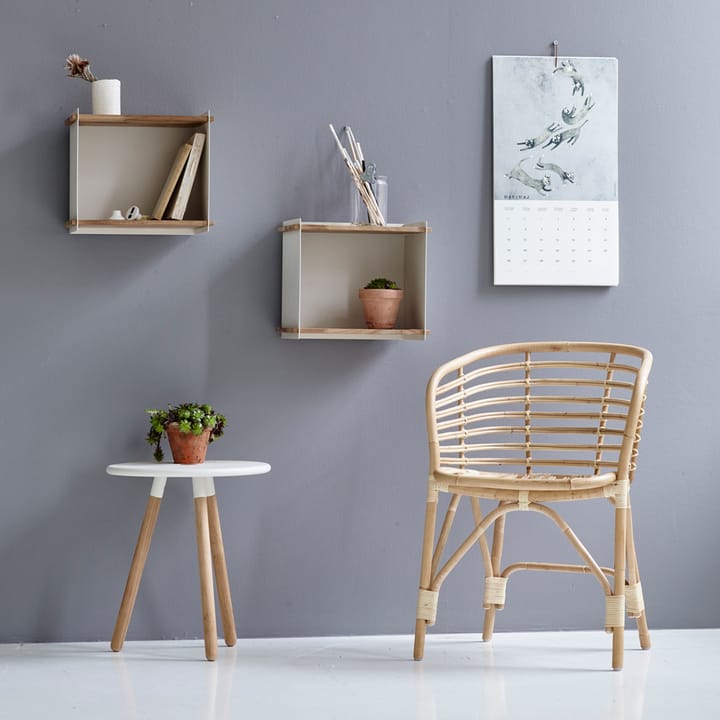 Box förvaring, White, teak Cane-line