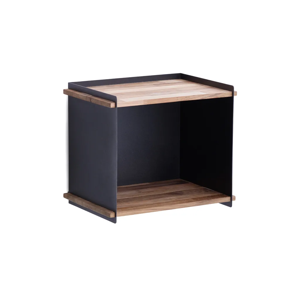 Box Wall förvaring, Lava grey, teak Cane-line