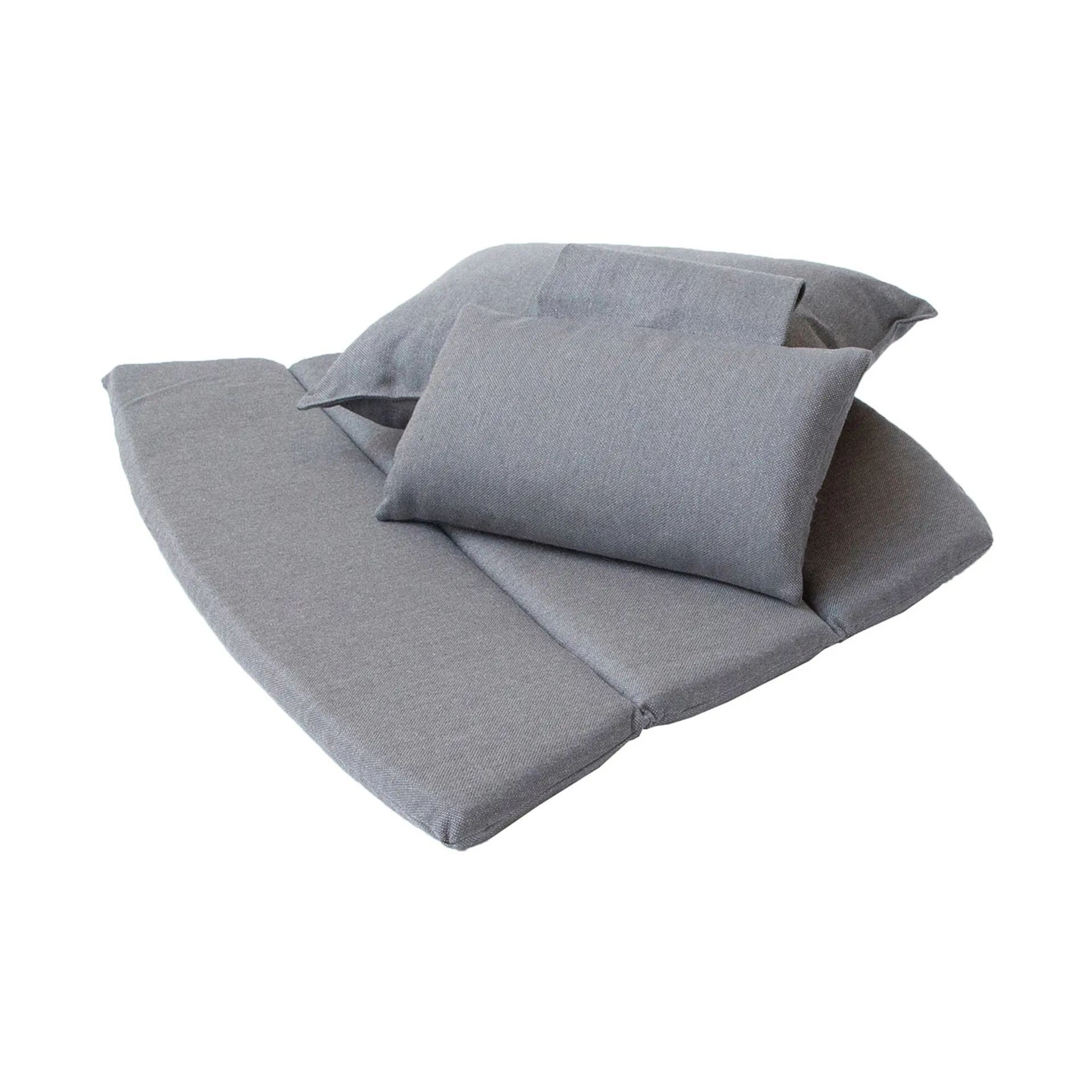 Breeze dynset loungefåtölj hög rygg, Cane-line Natté grey Cane-line