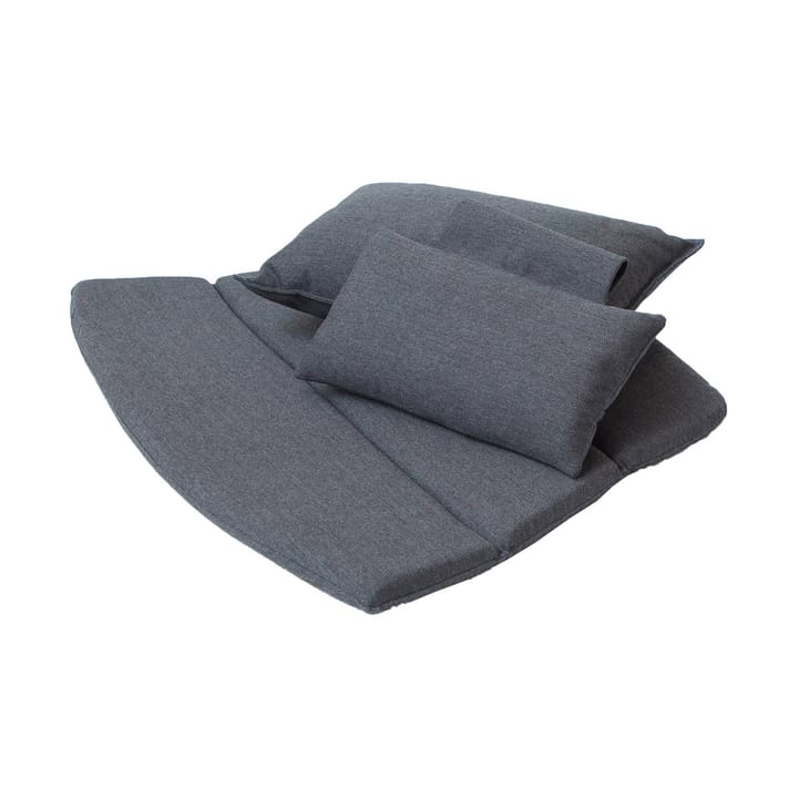 Breeze dynset loungefåtölj hög rygg - Natté black - Cane-line
