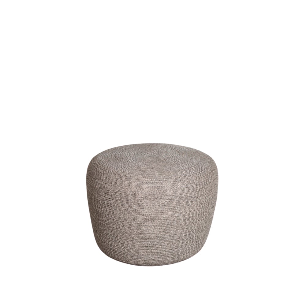 Cane-line Circle fotpall 52 cm Taupe | Skandinavisk Design | Trädgårdsfåtöljer | Beige
