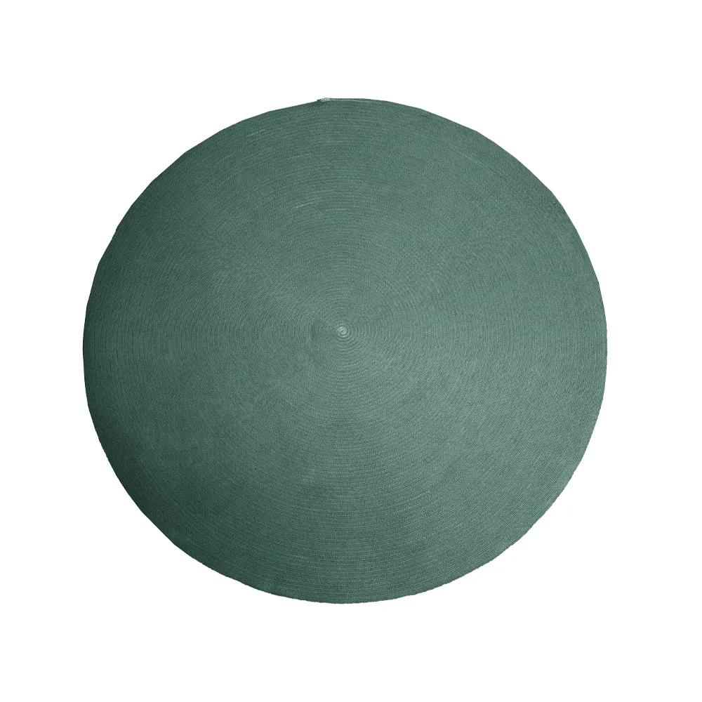 Circle matta rund, Dark green, Ø200cm Cane-line
