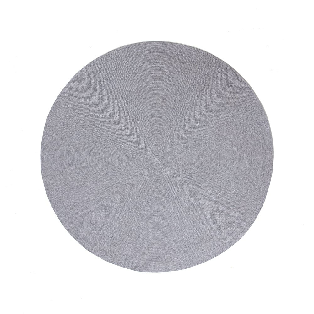 Cane-line Circle matta rund Light grey, 140cm | Skandinavisk Design | Plastmattor | Grå
