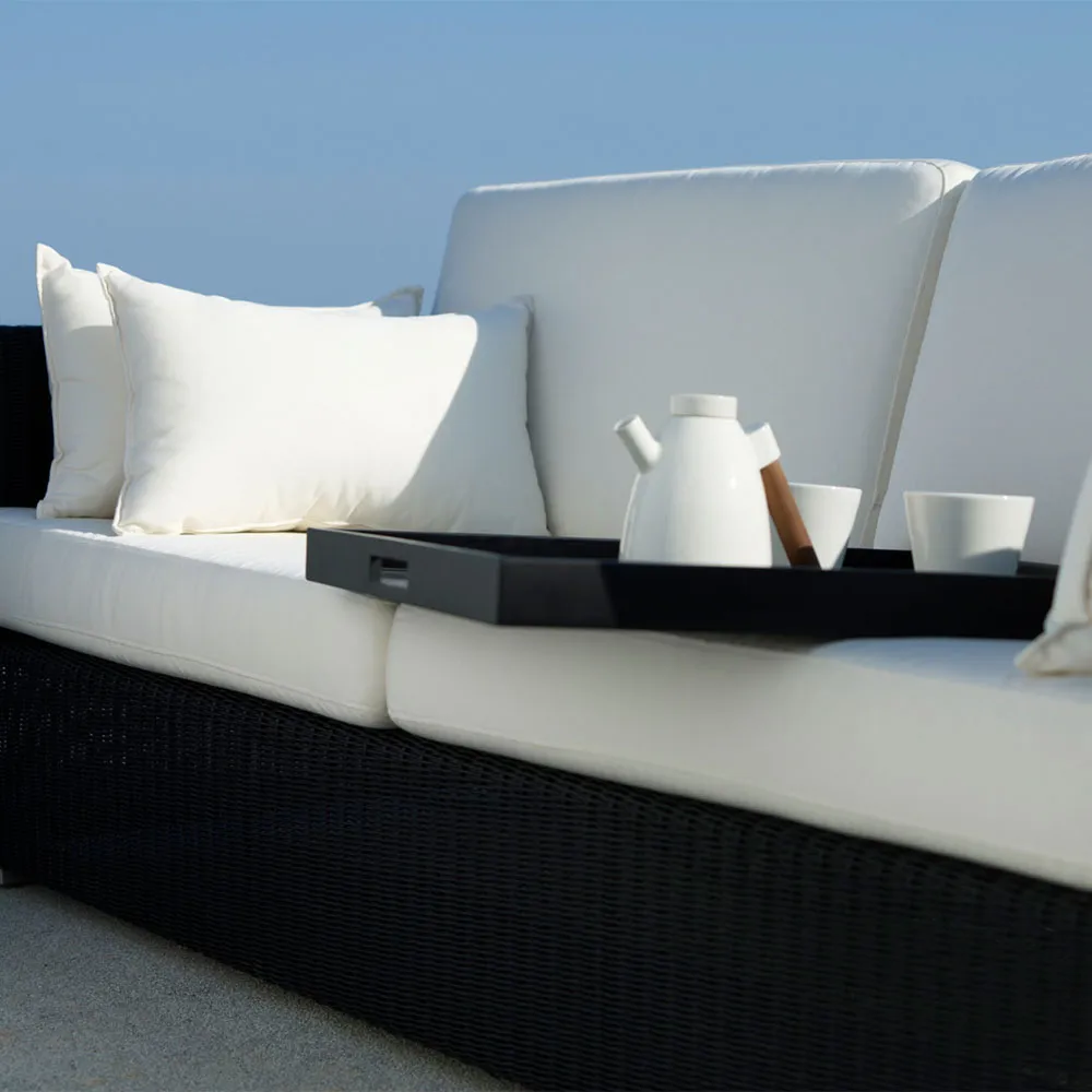 Club bricka, Black, kvadratisk Cane-line