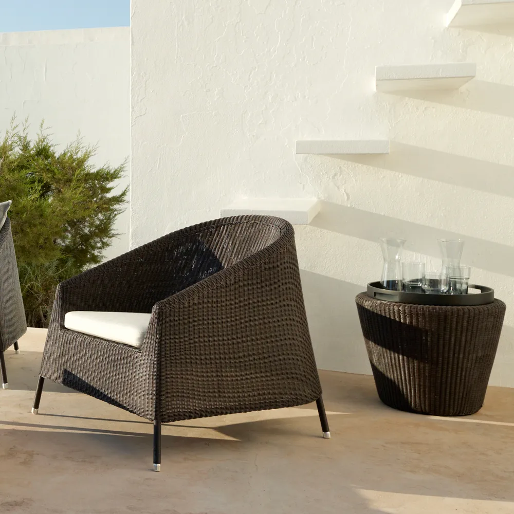 Club bricka, Black, kvadratisk Cane-line