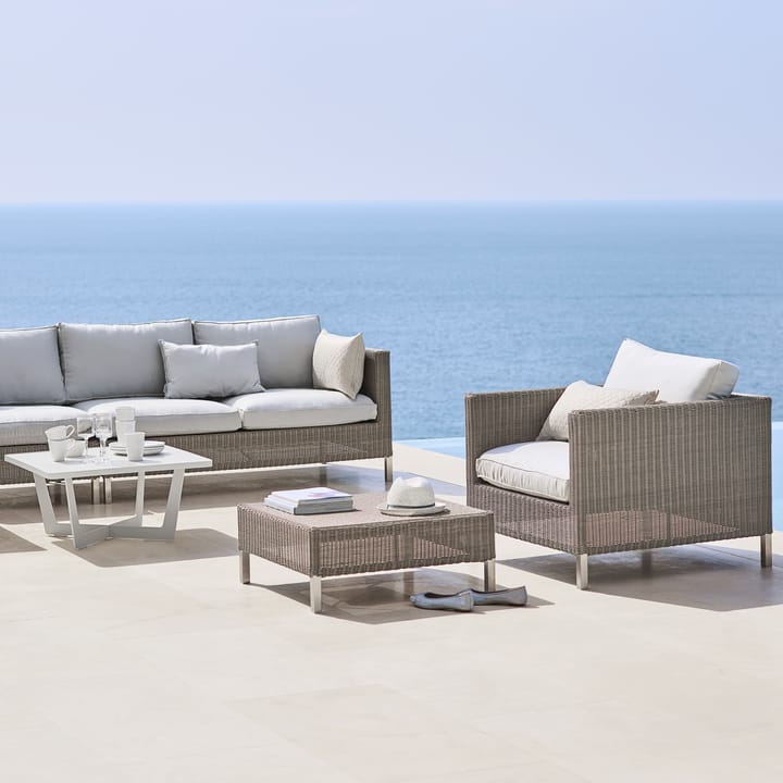 Connect modulsoffa, 2-sits taupe, vänster Cane-line