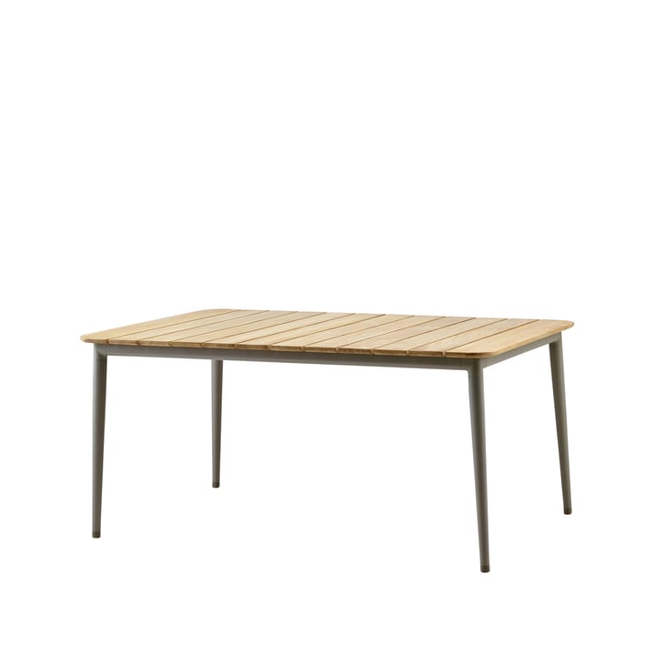 Core matbord - teak, taupefärgat stativ, 160 cm - Cane-line