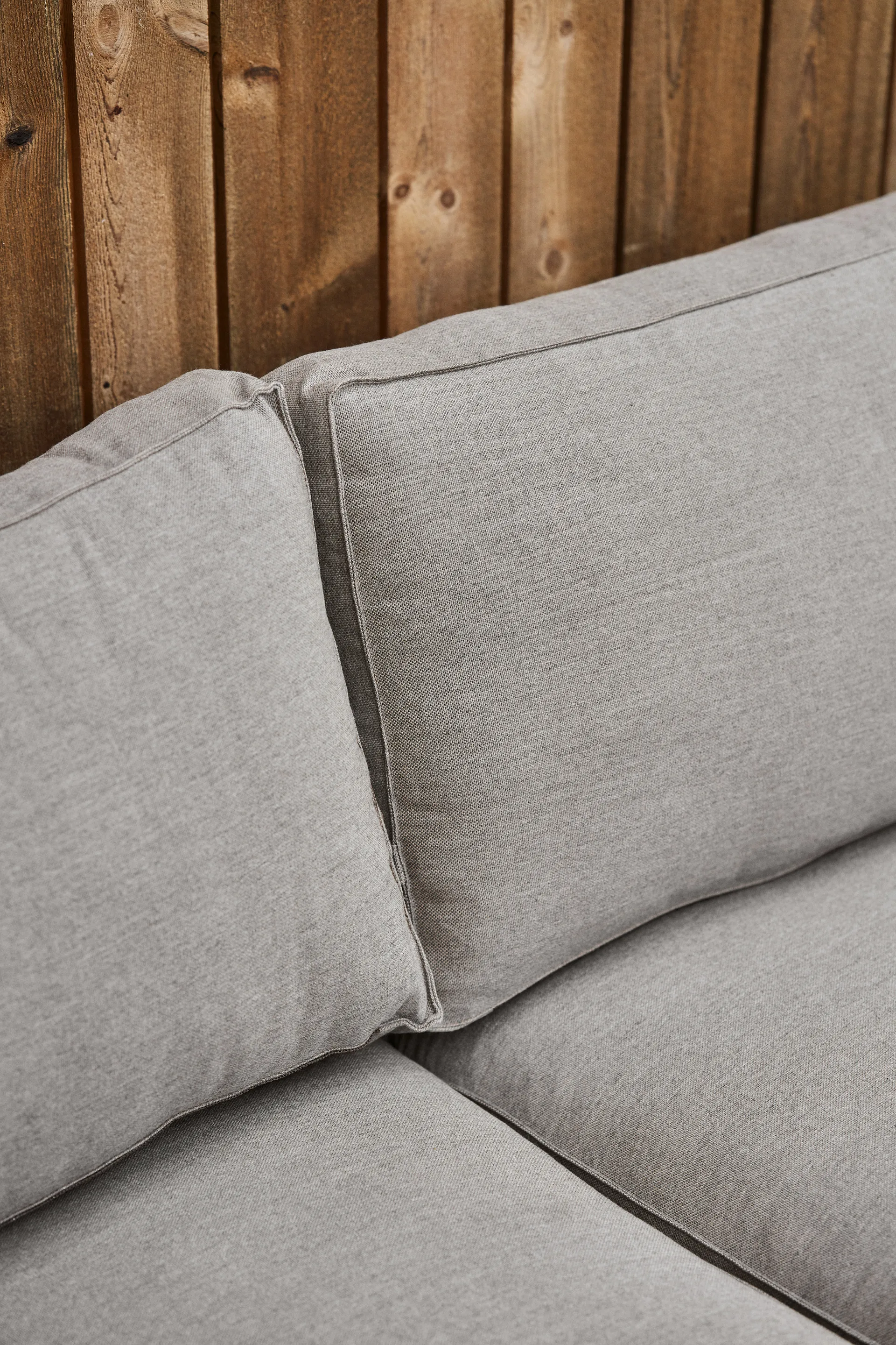 Diamond soffa 3-sits soft rope, Cane-Line Natté taupe Cane-line