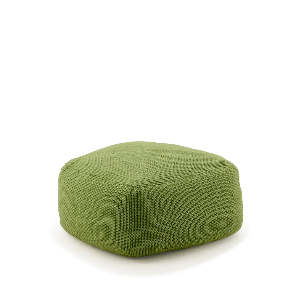 Cane-line Divine sittpuff grön | Skandinavisk Design | Sittpuff utomhusbruk | Grön
