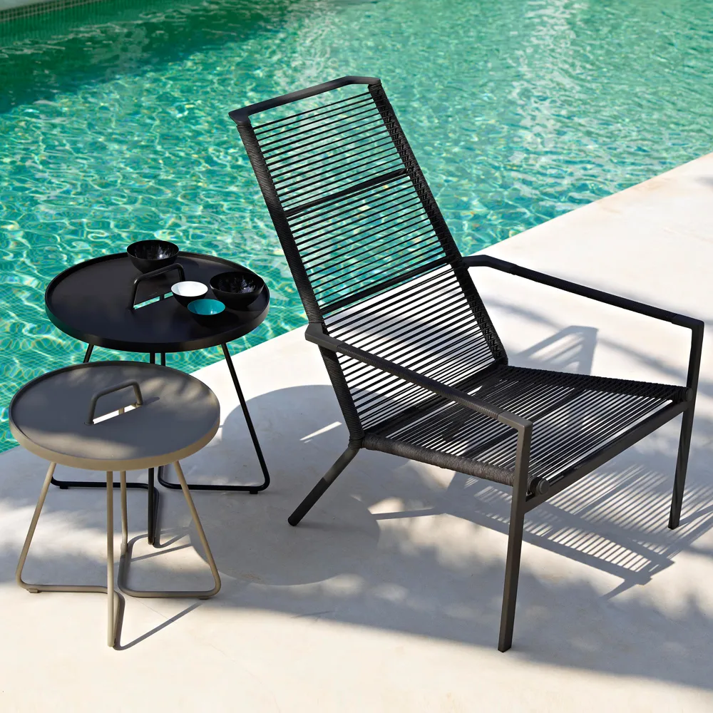 Edge solstol, Anthracite Cane-line