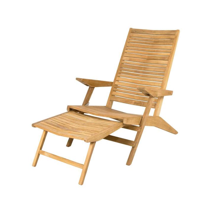 Flip solstol, Teak Cane-line