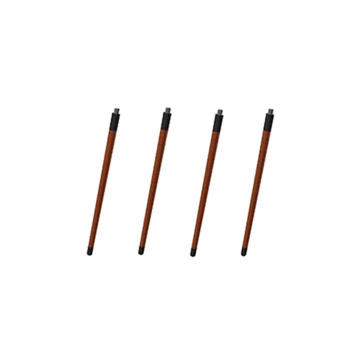 Frame distansstyckar - lava grey, lång, teak, 4-pack - Cane-line